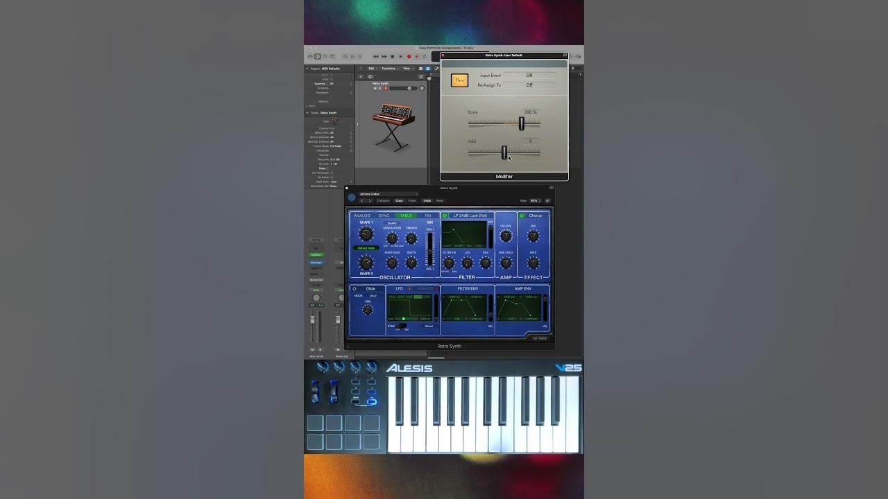 logic pro controller assignments