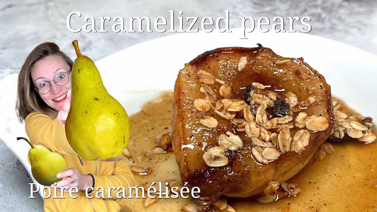 Caramelized pears Air fryer