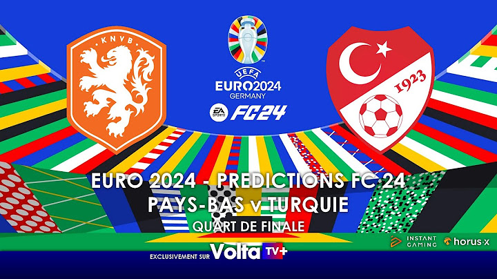 🎮 EURO 2024 Prédictions ▶️ Quart de finale ⚽ Pays-Bas - Turquie