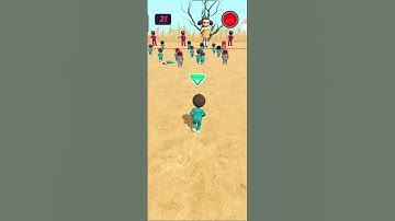 part 🚷💔😭 squid game 3D play k sniper challenge #squidgame #jondada #viral #shorts