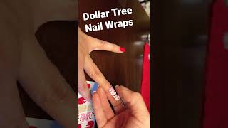 Dollar Tree Nail Wraps