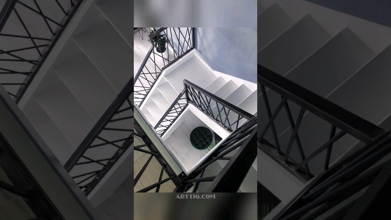 "Dancing Chaos" Custom Ornamental Iron Railings. Design/Fabrication/Installation/4Satisfied Customer