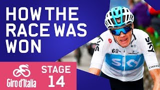 How The Race Was Won | Giro d'Italia 2018 Stage 14 Highlights | Cycling | Eurosport