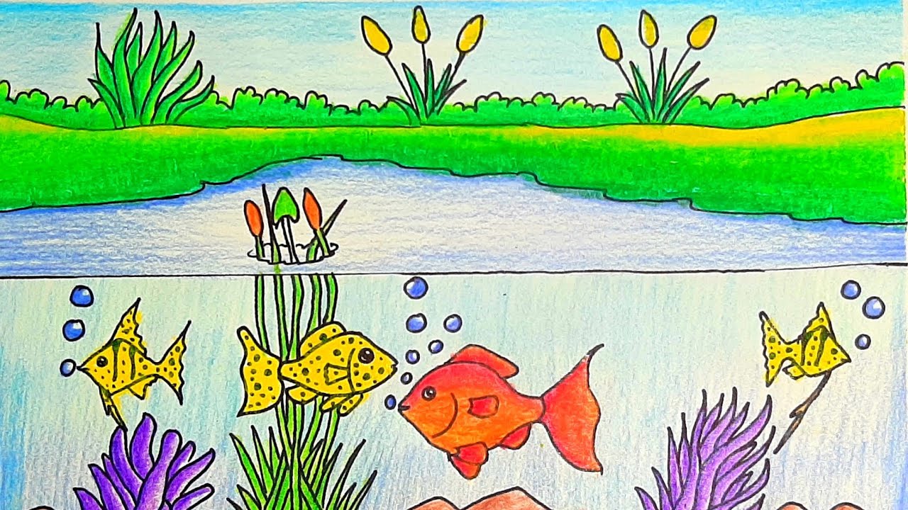Under Water Scenery Drawing Lake Drawing 58 fun and easy yoga poses for kids (printable posters) ; under water scenery drawing lake drawing
