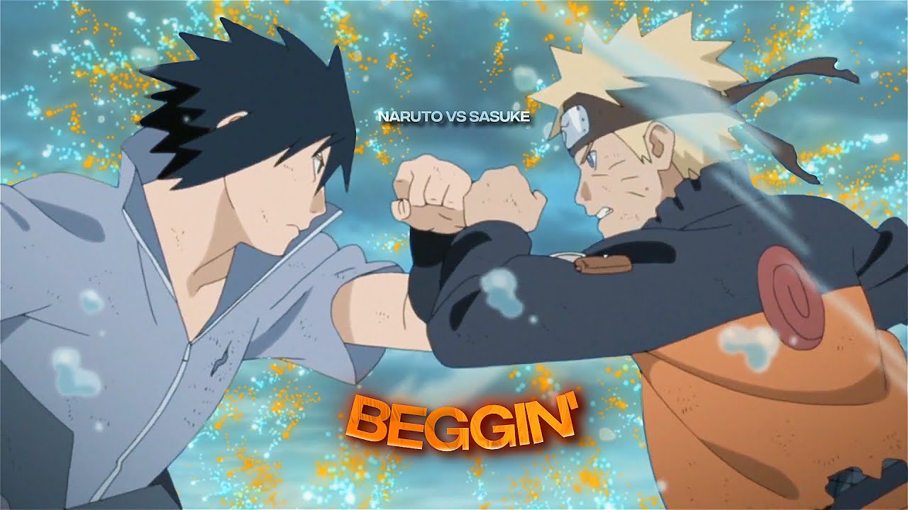 4K Naruto vs Sasuke AMVEdit   Beggin