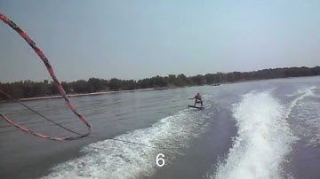 Wakeboard frontflip fails
