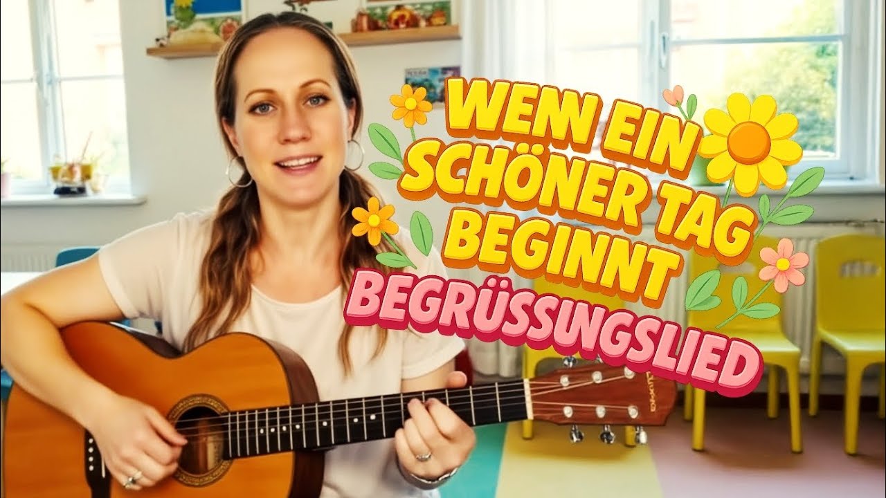 Wenn ein schöner Tag Beginnt, Volker Rosin, ein Begrüßungslied für den Morgenkreis im Kindergarten 
