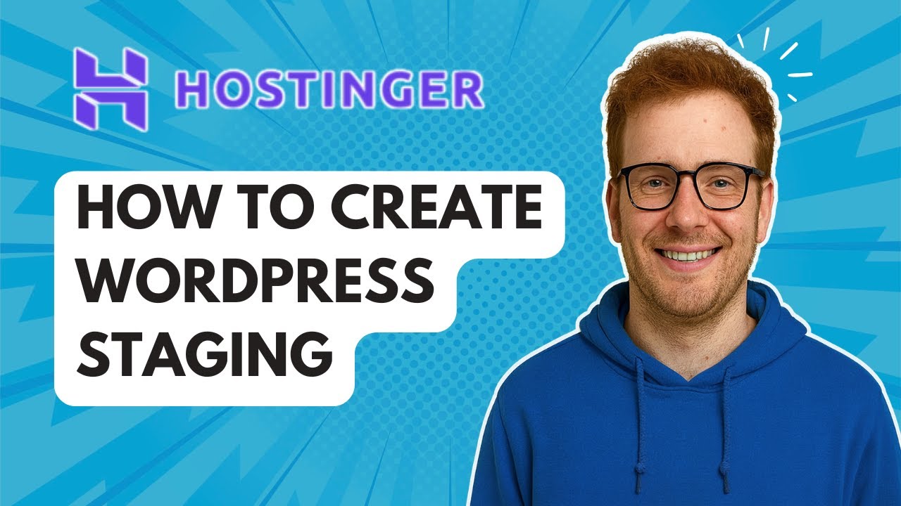 How to Create WordPress Staging in Hostinger [2025 Guide] - YouTube