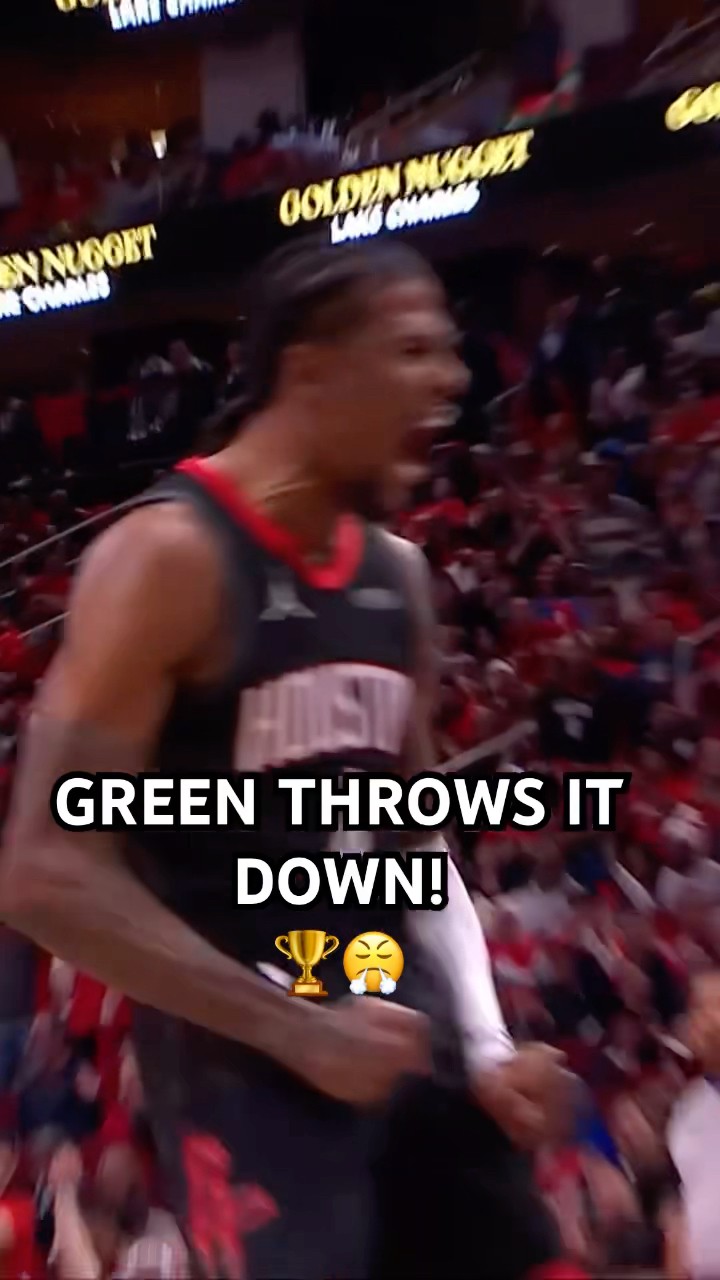 Jalen Green GETS UP ON THE SLAM! ??|#Shorts