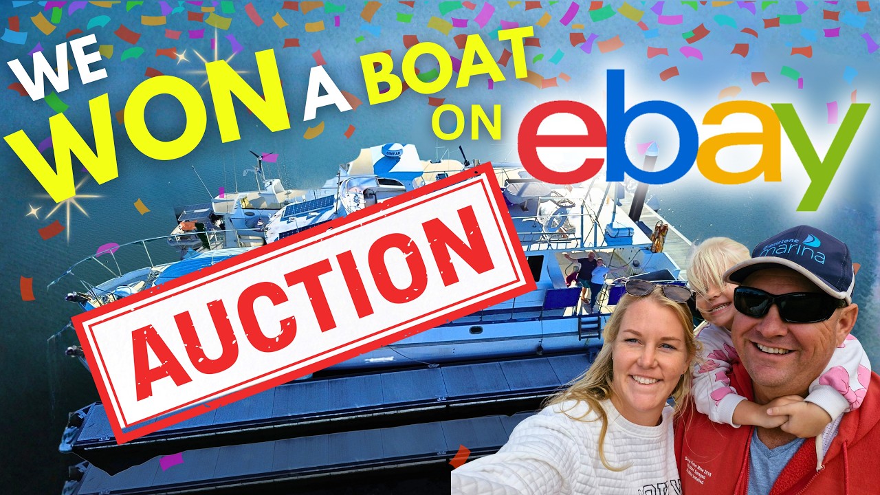 ⁣We WON a Boat on an eBay AUCTION... Sight Unseen! 😳 [Ep.198]