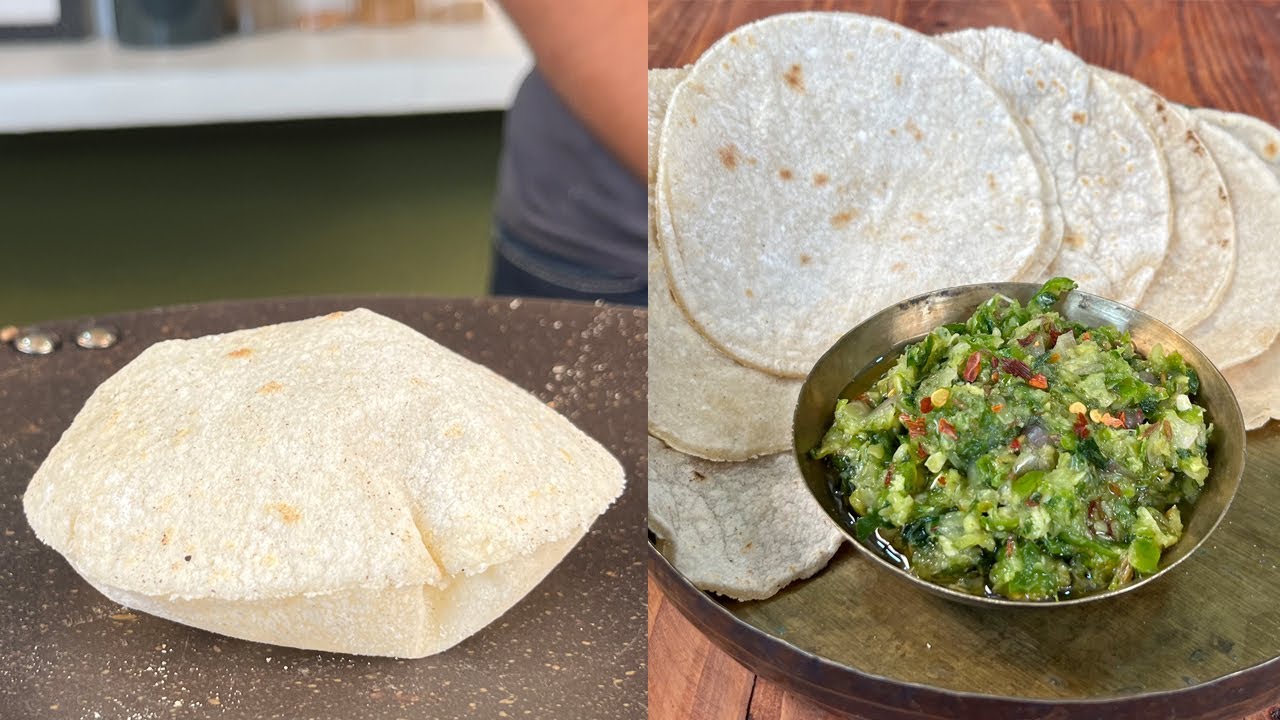 गेहू के आटे की रोटी छोड़िये और अब खाइये जोवार, बाजरे, चावल के आटे की हेल्थी रोटी with प्याज की चटनी