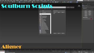 Famous 3ds Max SoulburnScripts | Soulburn Aligner Wealth