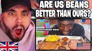 Brit Reacts to British Guy Tries NORTH CAROLINA BBQ for the FIRST TIME! 🇺🇸 News