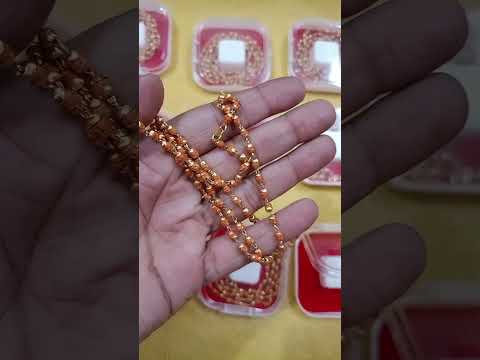 रुद्राणी माला - Rudrani Mala 📿 #rudranimala #poojavidhi #poojavidhi #ladiesMala #haridwar #shorts