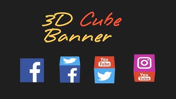 3D Cube Banner 만들기 (With. HTML/CSS/JS)