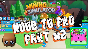 Noob To Pro Part 2 | Roblox Mining Simulator 2 | No Robux