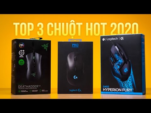 Top 3 Chuột Gaming đáng mua nhất mùa Thu 2020