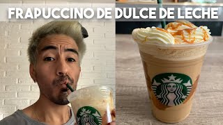 FRAPUCCINO DE DULCE DE LECHE, lo preparo casi todos los dias - YouTube