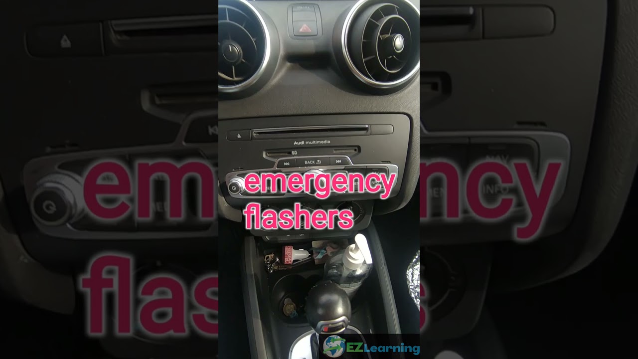 Partes internas de una auto en inglés