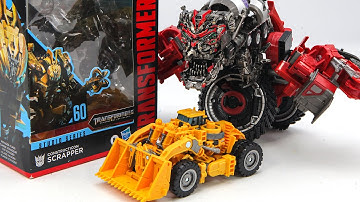 Transformers Movie Studio Series SS 60 Devastator Arm Scrapper Construction Bulldozer Robot Toys