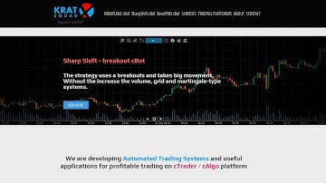 SharpShift cAlgo cBot Bot
