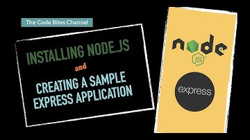 MEAN Stack Basics - Installing NodeJS and creating a sample Express application
