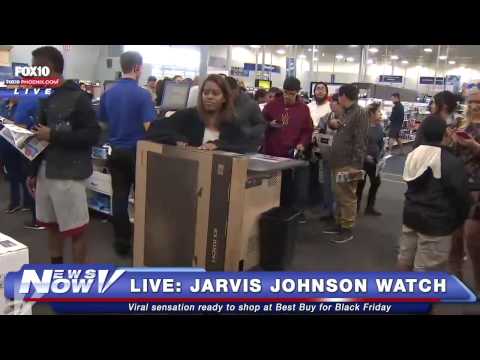 Best Buy Viral Sensation Jarvis Johnson Buys TVs