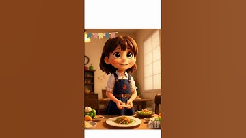 دعاء قبل الأكل/الأدعية المأثورة /تعليم الأطفال الذكر قبل الطعام #دعائي #اذكار_اسلامية  #للأطفال