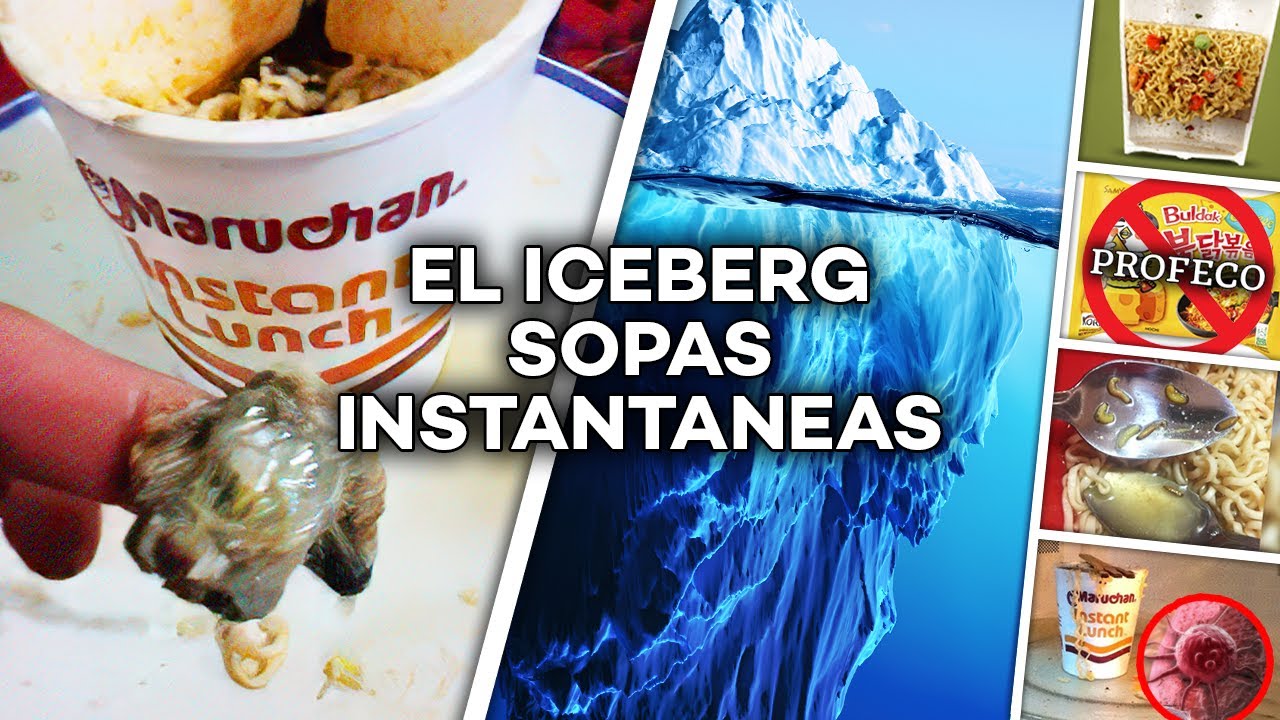 EL ICEBERG DE LAS SOPAS INSTANTÁNEAS
