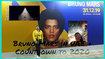 BRUNO MARS IN ABUDHABI | NEW YEAR 2020 | COUNTDOWN