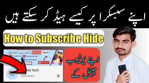 How to Hide Subscribers On YouTube 2020 (Easy) On Mobile (Android or iPhone)