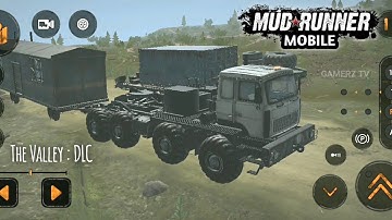 MudRunner Mobile: The Valley DLC Unlock Garage Gameplay