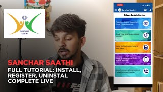 Sanchar Saathi Full Tutorial: How to Use on Android and iPhone (Install, Register, Uninstall) screenshot 3