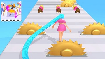 Hair Challenge - Gameplay Walkthrough part 1 Levels 1-10 (Android,iOS)