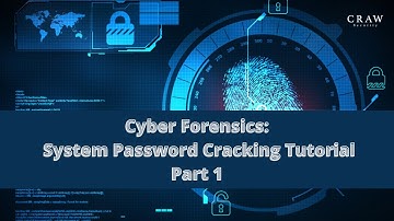 System Password Cracking Tutorial Part 1 - Cyber Forensic  #passwordhack #cyberforensics