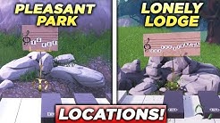 Play The Sheet Music On The Pianos Near Lonely Lodge Location Week - play the sheet music in pleasant park and lonely lodge location fortnite battle royal season 7 duration 2 38