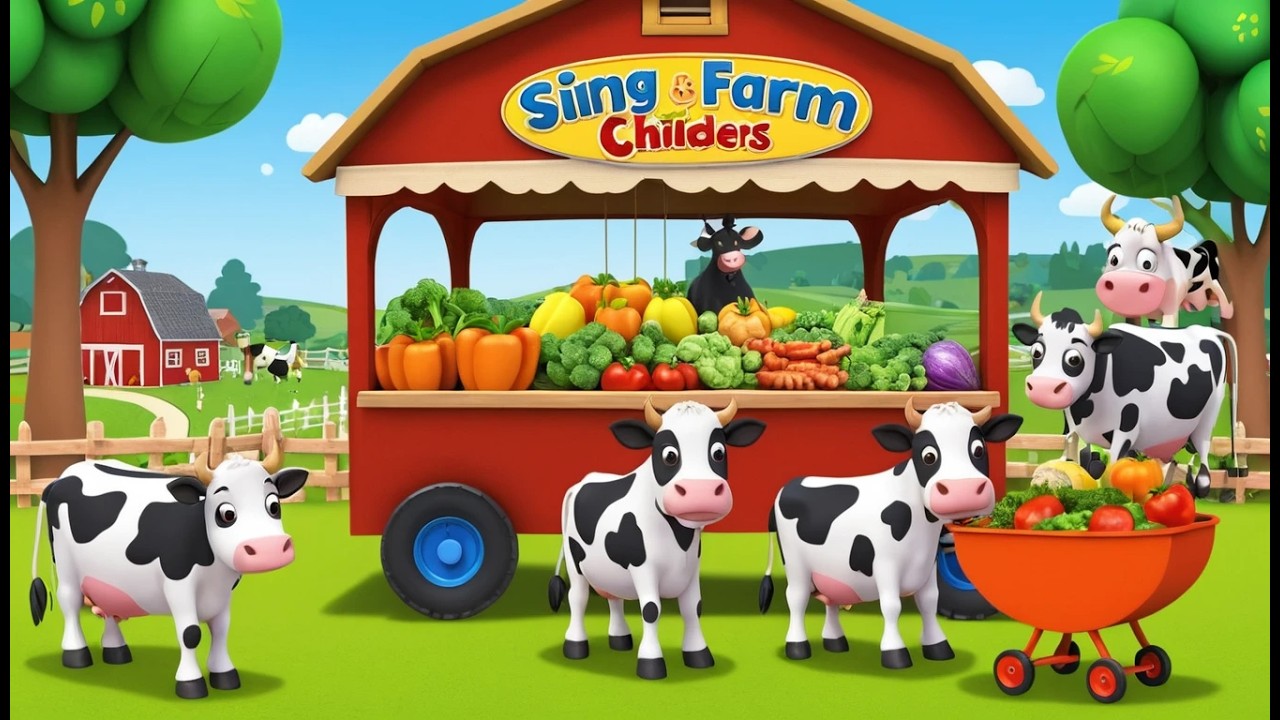 Корова продает все овощи 🐄🥕🥦