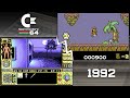Top 50 Commodore 64 (C64) games of 1992 - in under 10 minutes