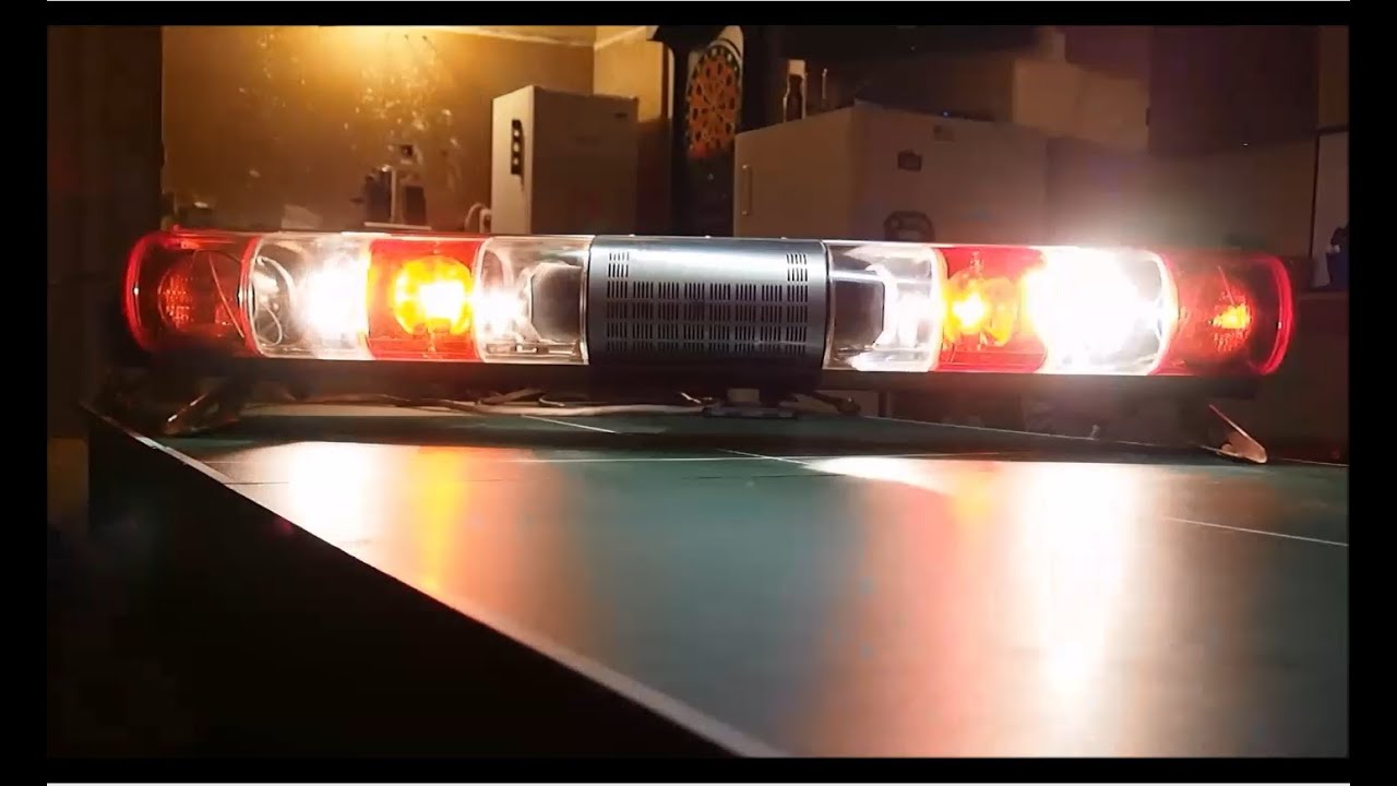 federal signal aerodynic eah t lightbar youtube takedown lights