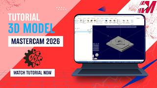 MasterCAM 3D Solid Tutorial | MasterCAM Learning Edition 2026 | CAD/CAM Learning Materials