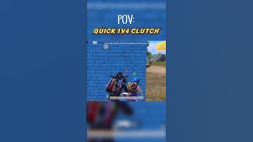 1v4 Clutch Bgmi #shortsfeed #bgmi #viral #ytshorts #1v4  #1vs4