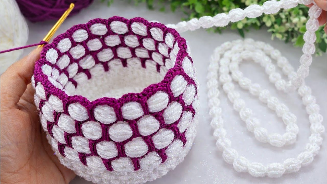WOW! 😍 Super Easy Crochet Basket / Box ✔ Very Useful & Decorative | Make & Sell 💰