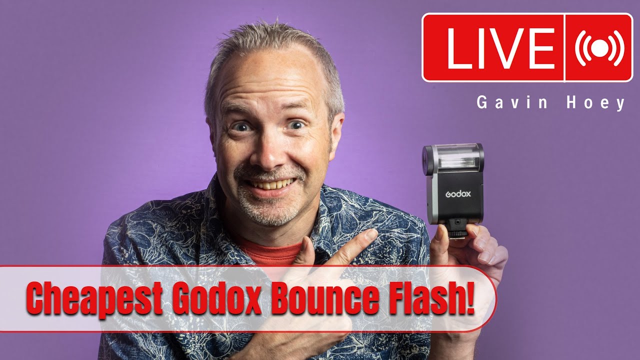 Cheap Bounce Flash (Godox iA32) Real World Test LIVE! - YouTube