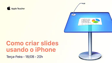 Como apresentar slide pelo iPhone?