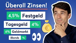Thumbnail for Überall steigen die Zinsen: Was sind jetzt die Top-Anlagen?