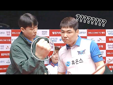 세트포인트 남겨두고 <strong>타임아웃</strong>💣 최성원 때문에 중계석까지 빵터졌다 | 명장면 | 2024-25 PBA팀리그 2R