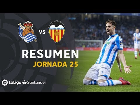 Cronología de valencia c. f. contra real sociedad