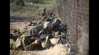 RAW RUSSIA Syrian Iranian Hezbollah backed Military near Israel border December 28 2017