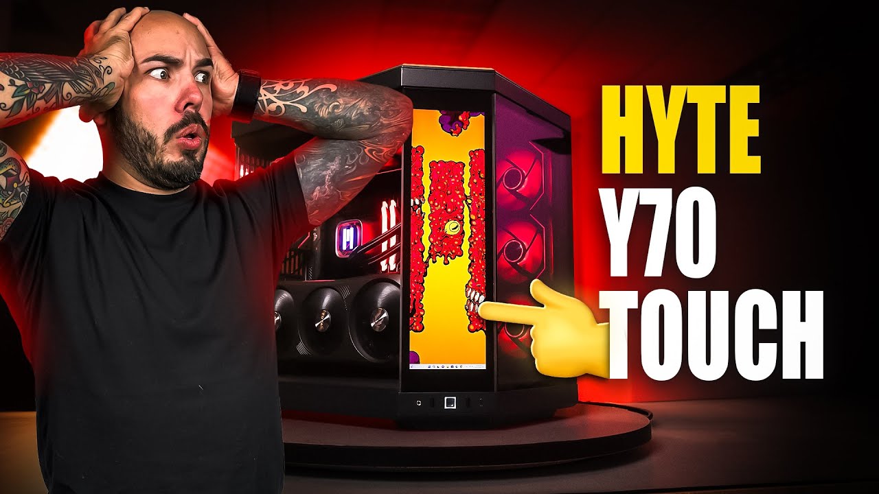 HYTE Y70 Touch: ¡Asombroso chasis con pantalla 4K incorporada! - Comprar  Magazine