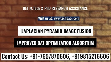 Image fusion using BAT Algorithm with Lapalican Pyramid and Fast fourier transform (Hindi Version)